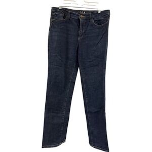 Seven7 Straight Jeans Women's Size 10 Dark Wash‎ Denim